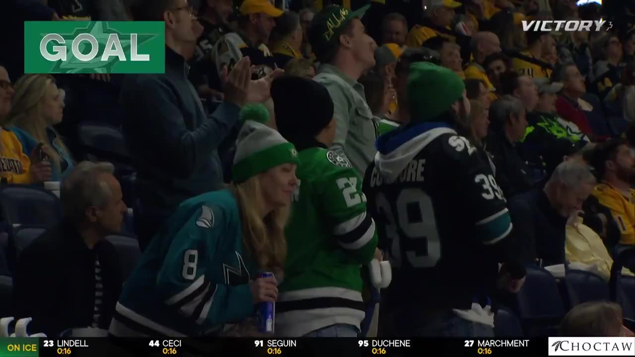 NHL - 16 seconds in, and Tyler Seguin already has a point in his return! ⭐