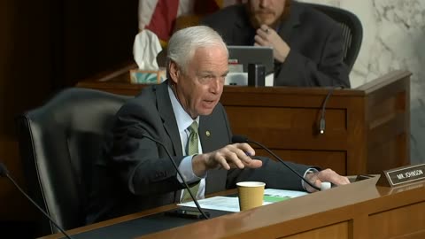 Senator Ron Johnson in the Senate Aging Committee 9.17.25