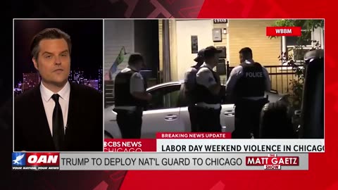 📌Trump Calls for Action as Chicago Crime Crisis Escalates | Matt Gaetz