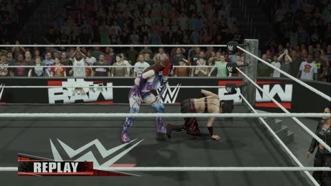 wwe 2k25 202 universe Starlight Kid VS Sonya Deville