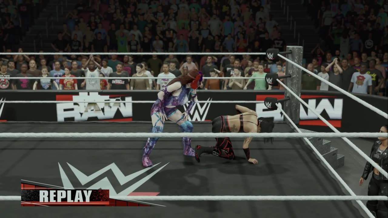 wwe 2k25 202 universe Starlight Kid VS Sonya Deville
