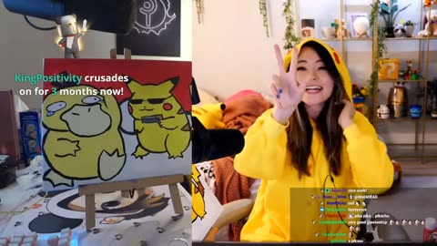 [2/06/22] Pikachyu Tries Painting Her Friends?
