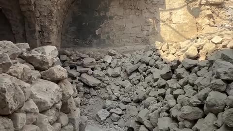 A 1500-year-old mosque in Gaza was destroyed by the occupation in an instant