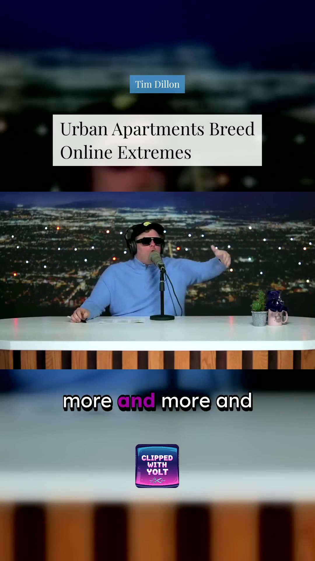 Apartment Isolation Fuels Radicalization - Tim Dillon #radicalization