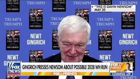 Laughing at Democrats' newest Trump insult, Newt Gingrich