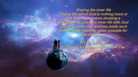 Sharing the inner life