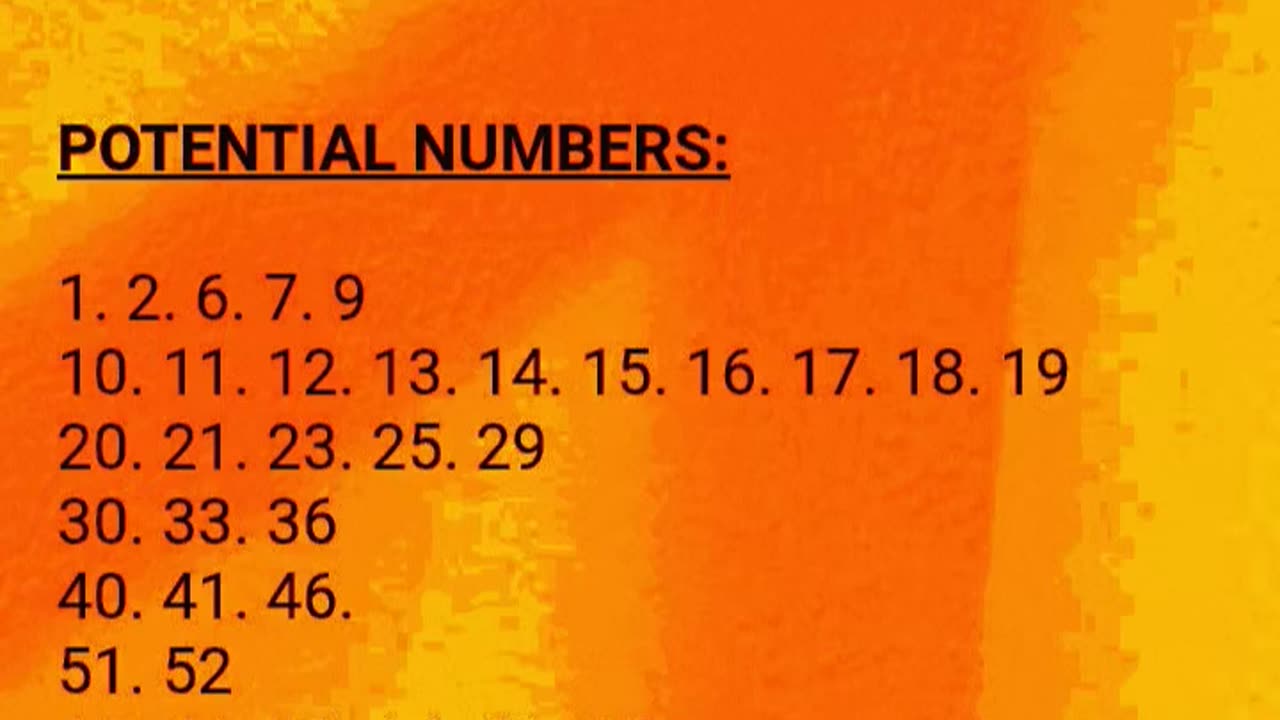 11/10/25 Powerball Decode/Potential Numbers. See Description.