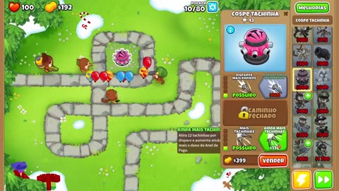 Bloons TD 6 Ape Field Hard Round 10