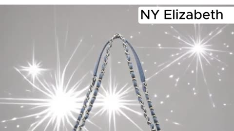 CHANEL EGYPTIAN LINE DENIM SHOULDER BAG