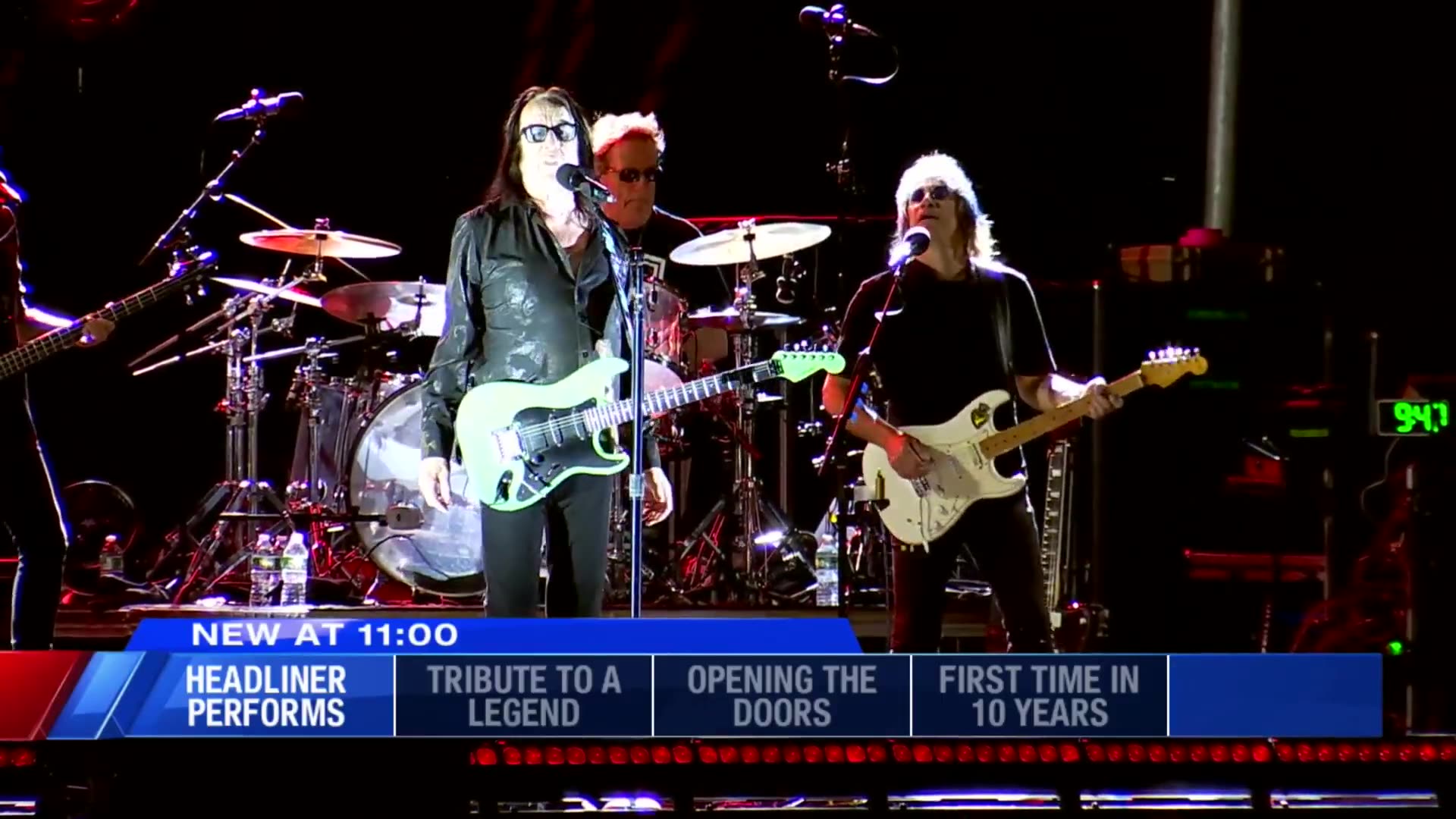June 28, 2025 - TV Station Notes Todd Rundgren Syracuse Jazz Fest Performance