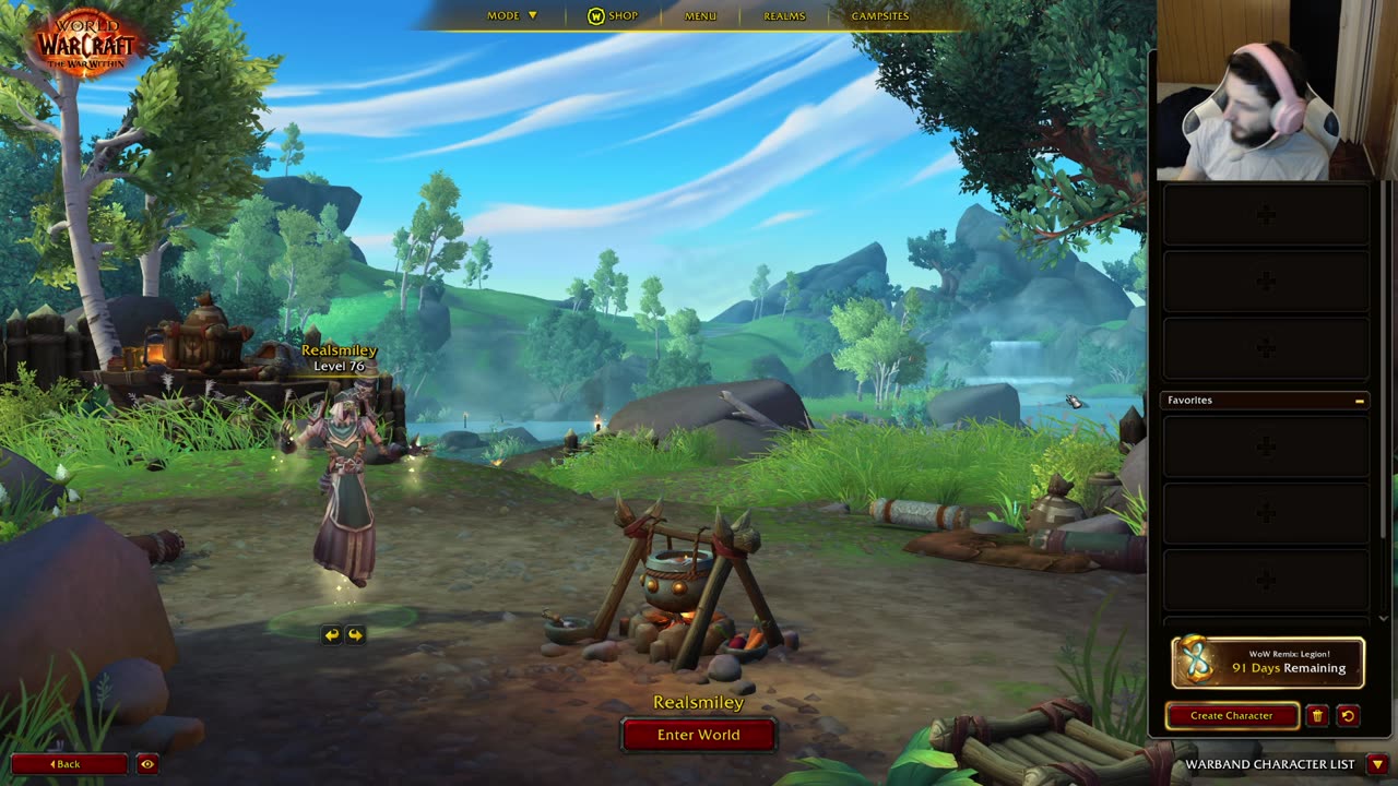 WoW :) My first character EVER!