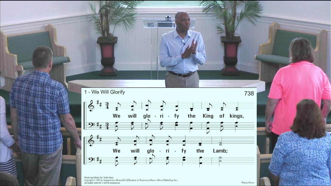 Sunday Worship Services Aug 31 2025