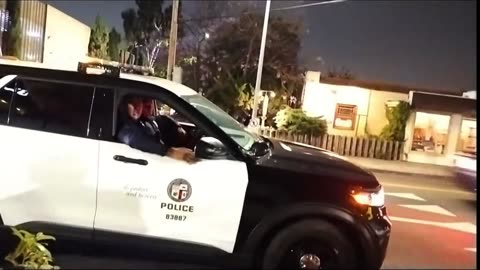LAPD Officers Galindo 41803 and Garcia 45732 Lie For Scientology A Second Time And Harass 6-16-2024
