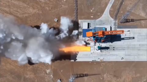 Chinese startup Landspace conducted a static fire test of its Zhuque-3 rocke
