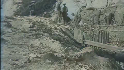 American Engineer Corps Road Construction 1918
