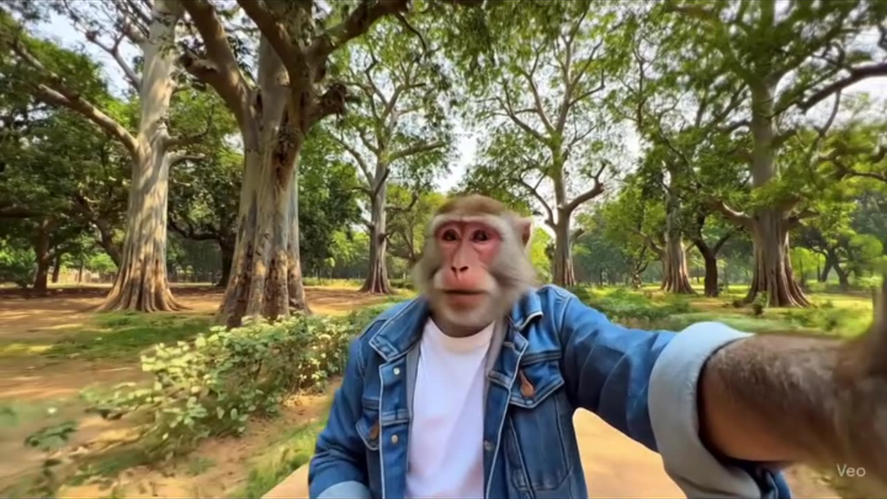 "Tinku Jungle Mein Ghoom Raha Hai 🐵🌲 | Bandar Ka Forest Vlog!"