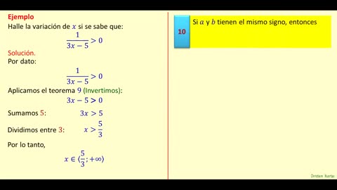 CICLO CHRISTIAM HUERTAS | Semana 18 | Teoremas sobre desigualdades
