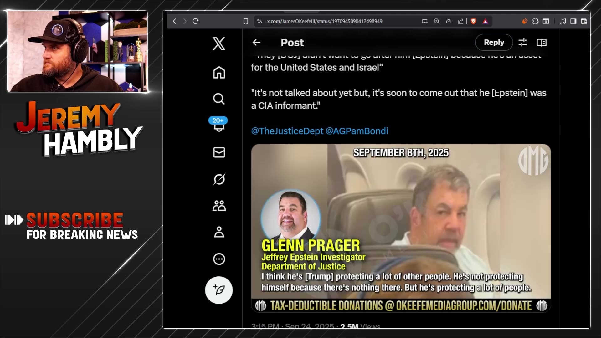 Jeffrey Epstein Just CONFIRMED CIA & Israeli Asset & Bill Clinton Implicated In Bombshell New Report 