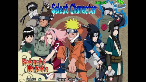Naruto: Clash of Ninja | All Playable Characters
