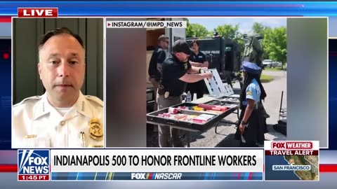Indianapolis 500 honors frontline workers