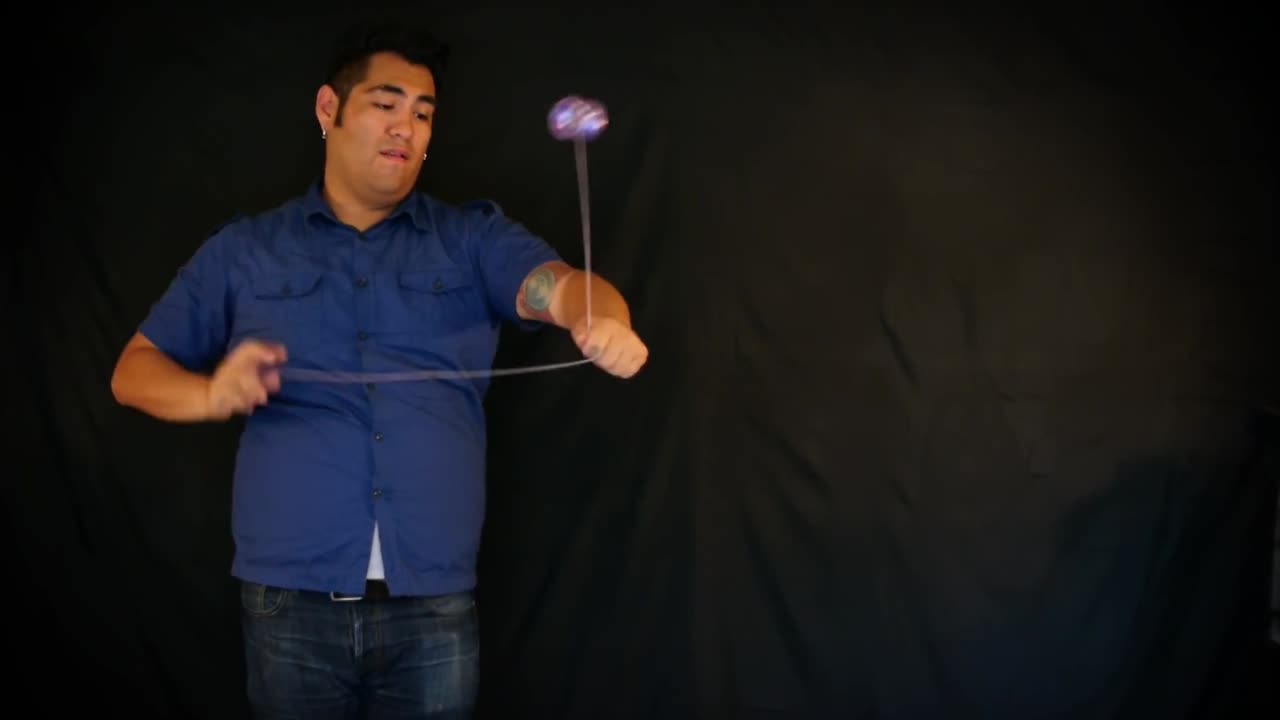 5A Yoyo Tutorial - Level 1- Trick 9 - Split Bottom Mount