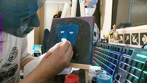 Art stream, I'm just painting