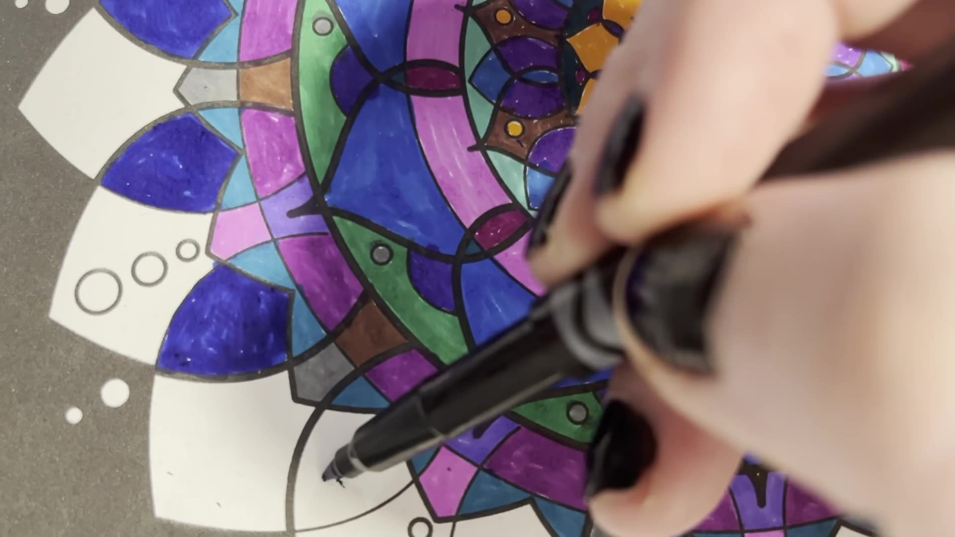Wednesday mandala art video