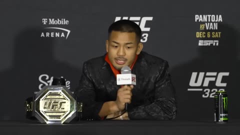 Joshua Van Post-Fight Press Conference | UFC 323