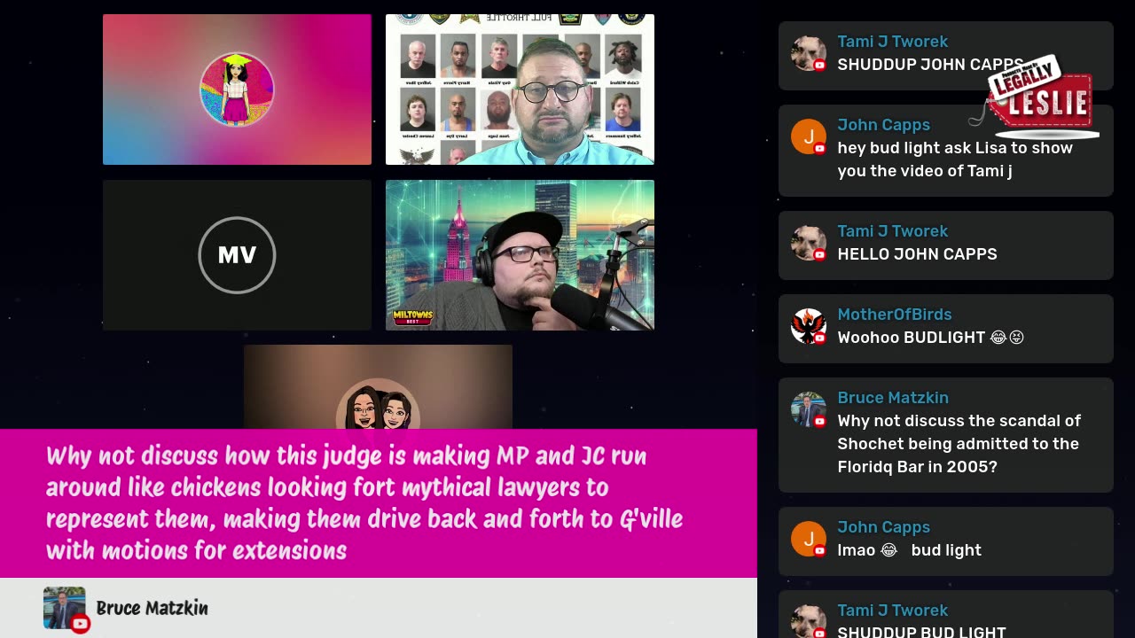 JURY ROOM LIVE Every Tuesdays LIVE at 10am EST