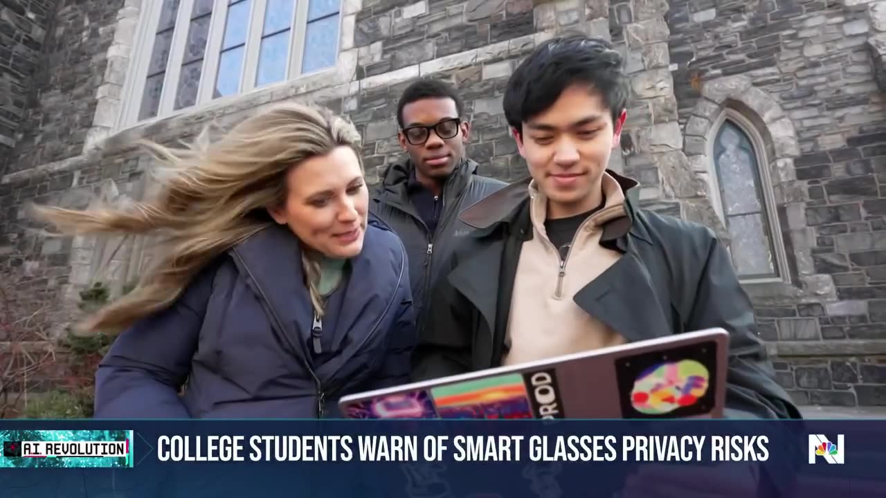 Harvard Students Make Smart Glasses with Camera & Identifies Anyone in Seconds – Erin McLaughlin