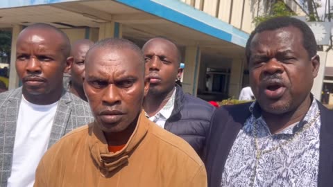 Boniface Mwangi Kariuki is alive but fighting for his life in ICU