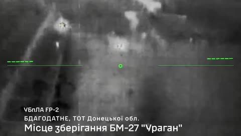 Drone Strikes On Russian Outpost Destroy Irreplaceable BM27 Uragan Heavy MRLS