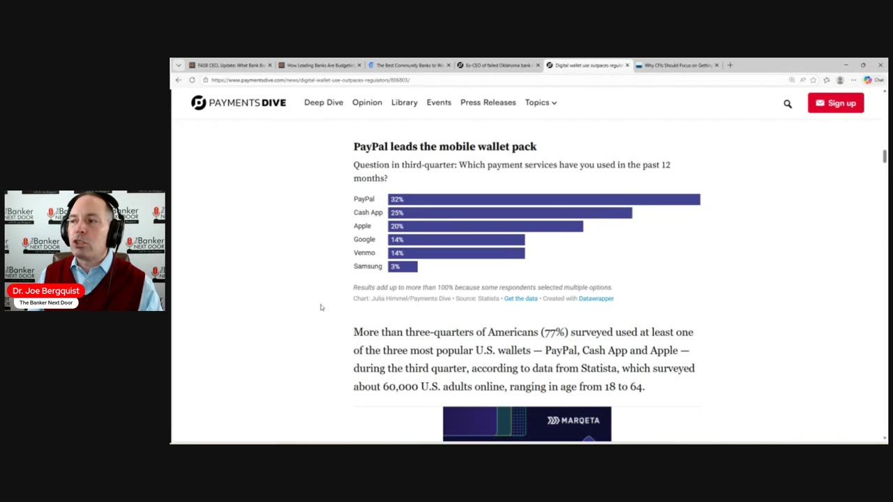 Community banks really need to get on the digital wallet train!