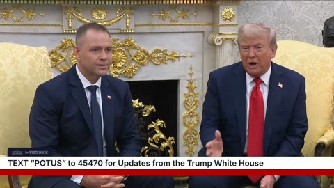 President Trump's Bilateral Meeting With the President of the Republic of Poland, September 3, 2025