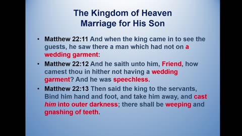 Bible Teaching: Marriage Supper of the Lamb