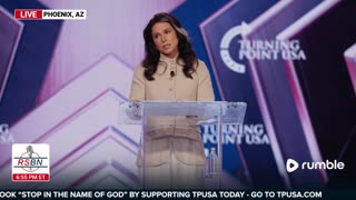 WATCH: Director Tulsi Gabbard speaks at TPUSA's AmericaFest Conference Day Three. - 12/20/2025