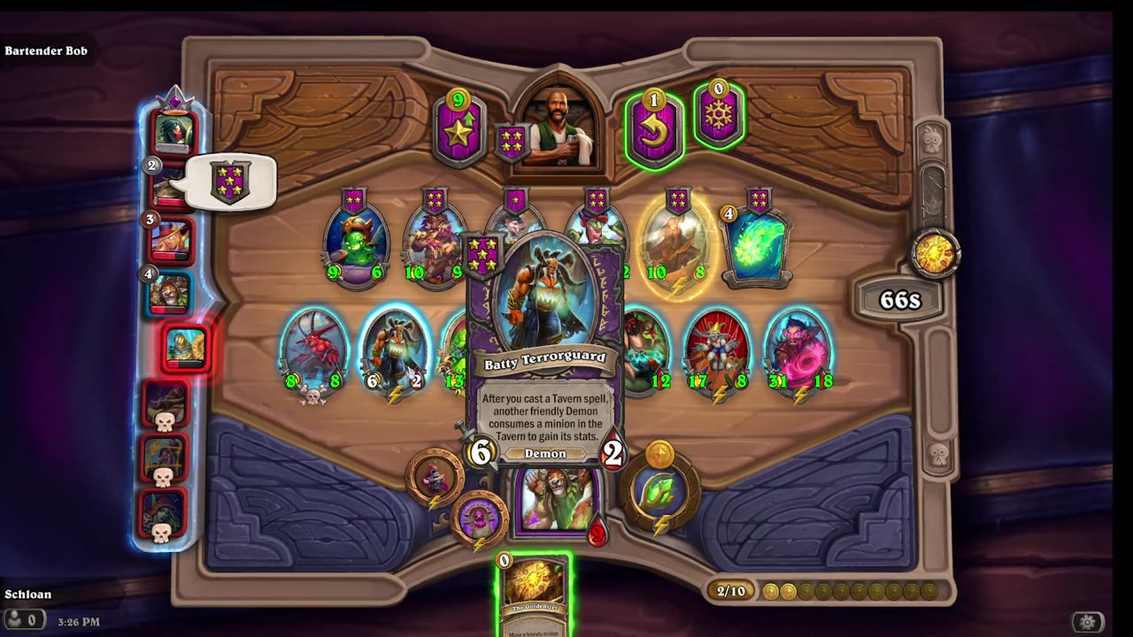Hearthstone Battlegrounds! Guff Run