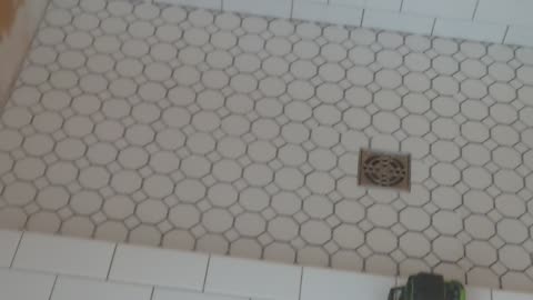 Tile Shower and Floor