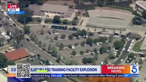 Explosion kills 3 LASD deputies at East LA