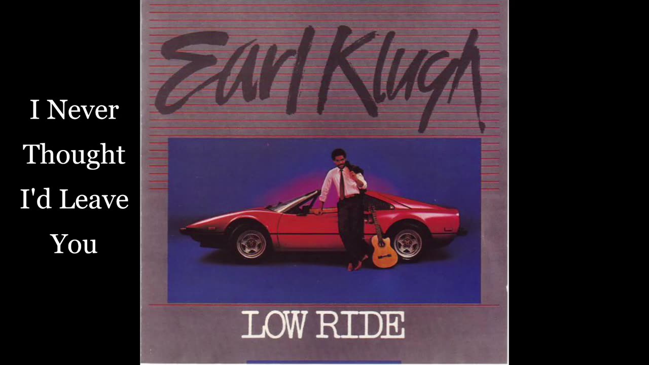 I never thought I'd leave you