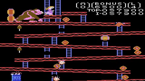 Atari 7800 Longplay 008 Donkey Kong