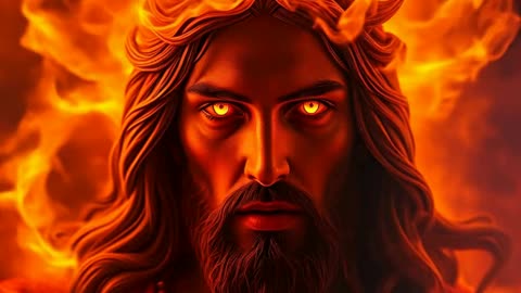 Our LORD Jesus Christ Is A Consuming Fire With Eyes Burning Like Fire