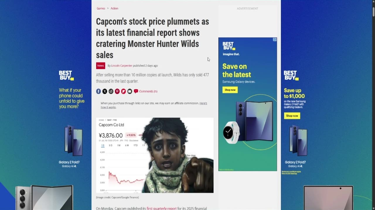 Capcom's Earnings Report Reveals Monster Hunter Wilds Was Only A Fad