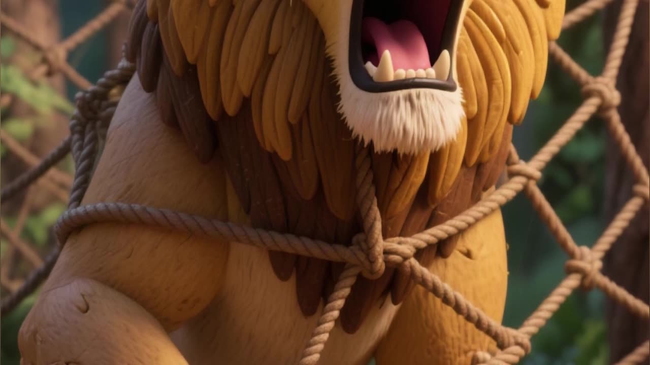 The Lion and the Mouse | Short English Moral Story