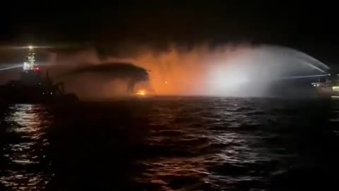 Një cisternë nafte që lundronte pranë bregdetit turk në Detin e Zi u sulmua...