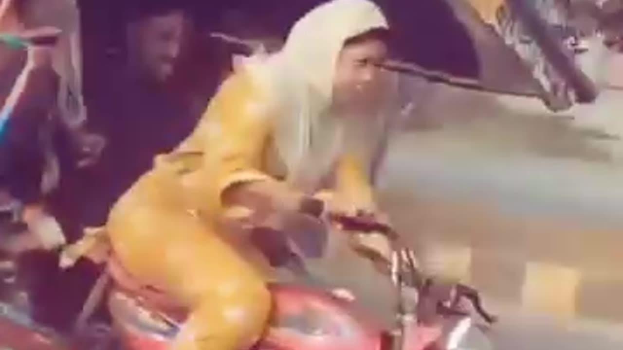 "Trying to act normal after tripping in public."