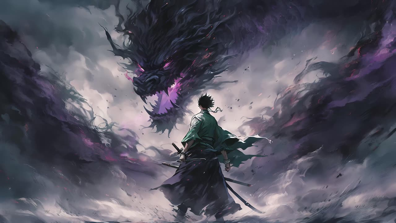 Samurai VS Dragon