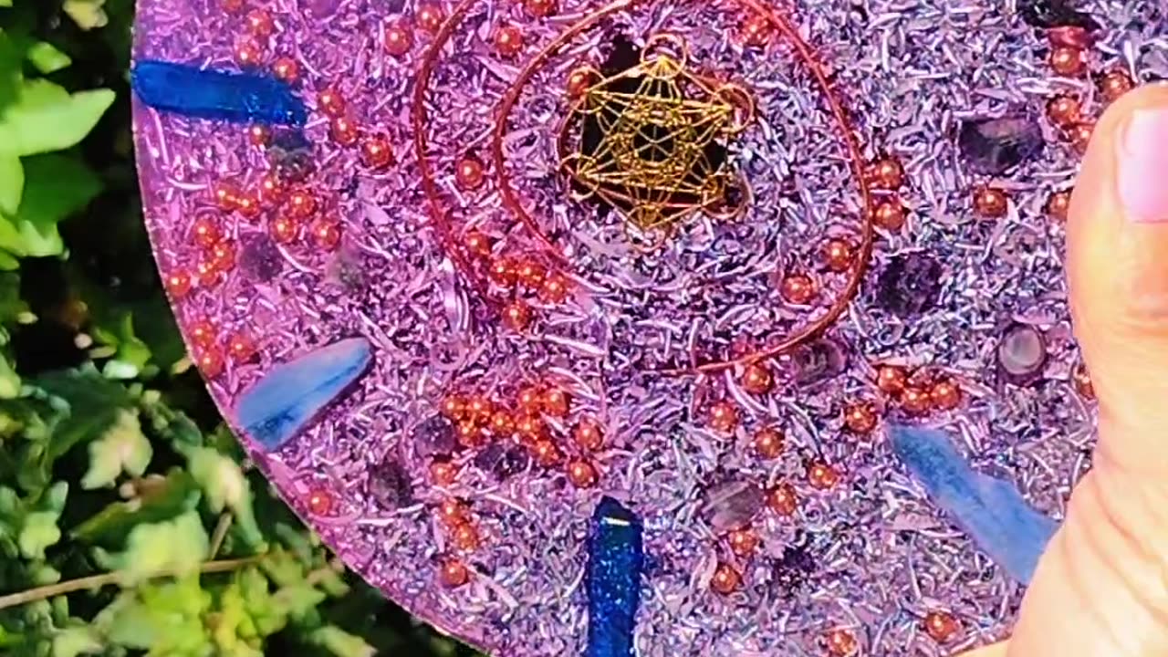 Healing Crystal Orgone Energy Charging Plates