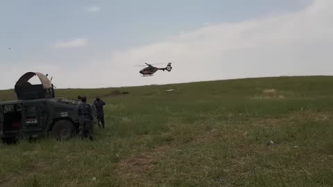 🚁🔥 Iraq Conflict | Low-Flying Iraqi Choppers CAS Against IS Near Mosul | RCF