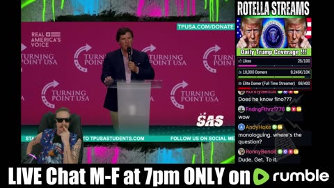 Tucker Carlson at TPUSA